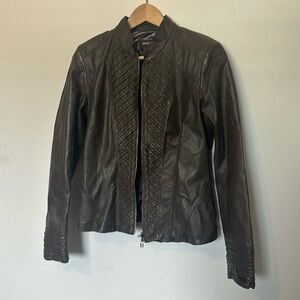 Danier leather jacket size small